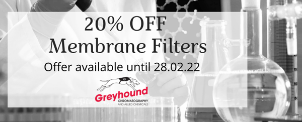 20% off Membrane Filters
